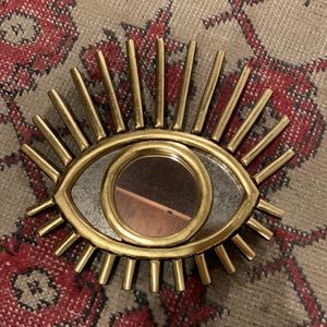 West Elm Evil Eye mirror